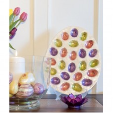 Dekorasyon Capiz Egg Shaped Platter DEKO1421